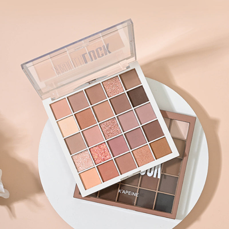 [Täydellinen lahja] 25-värin Smudge-proof luomiväripaletti