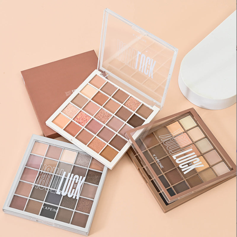 [Täydellinen lahja] 25-värin Smudge-proof luomiväripaletti