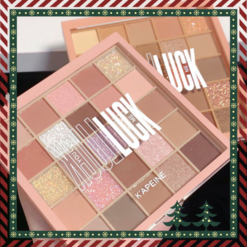 [Täydellinen lahja] 25-värin Smudge-proof luomiväripaletti