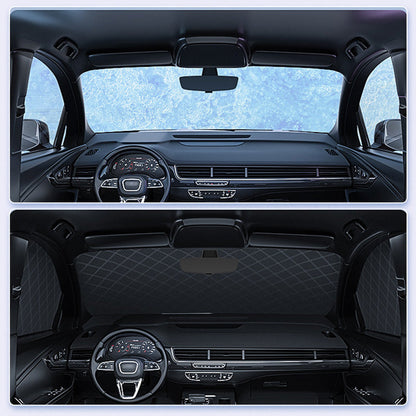 [Käytännöllinen lahja] Auton konepellit ja tuulilasin jäätymisenesto lumen suojus