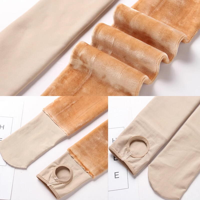 🔥Fleece mukavat säärystimet sukka