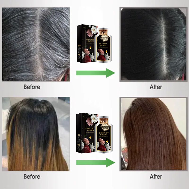 🔥2023 uusi tyyli - eteerinen öljy kupla hiusten värjäys🫧🥰