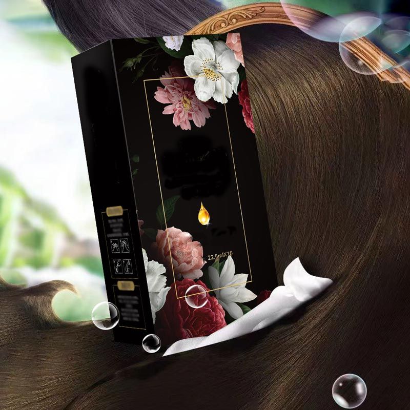 🔥2023 uusi tyyli - eteerinen öljy kupla hiusten värjäys🫧🥰