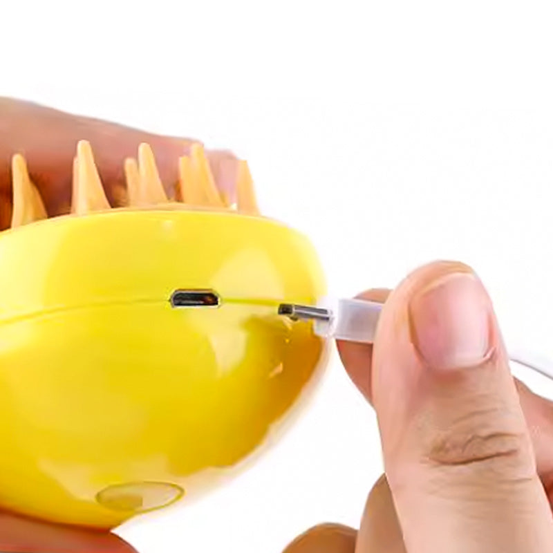 Roiskeita estävä kissaharja höyrysumutuksella - Mahtava lahja