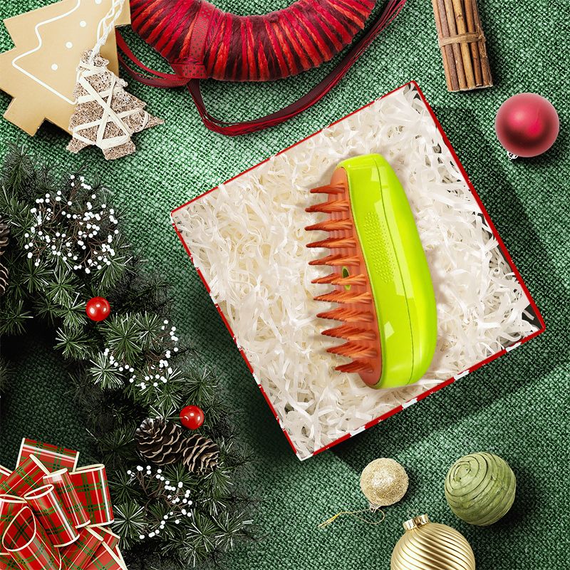 Roiskeita estävä kissaharja höyrysumutuksella - Mahtava lahja