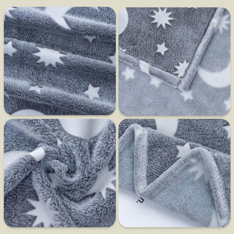 Mukava Lahja-Hehkuva Flanellihuopa