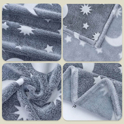 Mukava Lahja-Hehkuva Flanellihuopa