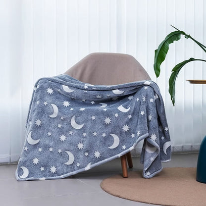 Mukava Lahja-Hehkuva Flanellihuopa