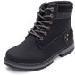 Ihanteellinen lahja - Naisten työ Vedenpitävä vaellus Combat Lace up Low Heel nilkkasaappaat