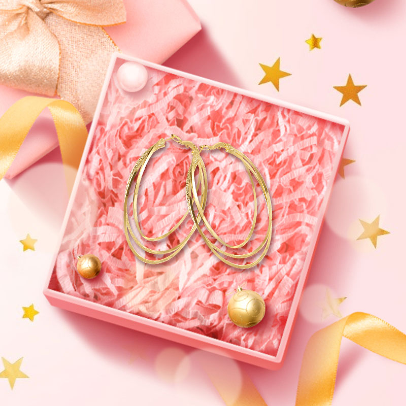 Monikäyttöiset kolmirinkularenkaat korvakorut