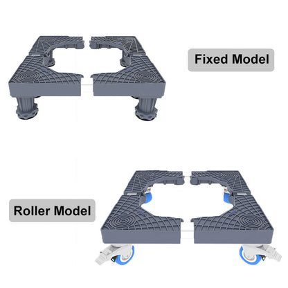 Monikäyttöinen liukumaton korotettu pesukoneen pohja jalusta