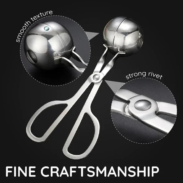 Ruostumattomasta teräksestä valmistettu lihapullakone