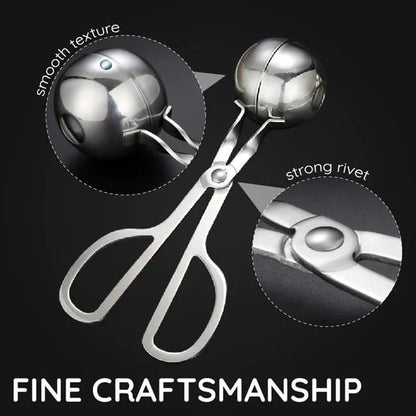 Ruostumattomasta teräksestä valmistettu lihapullakone