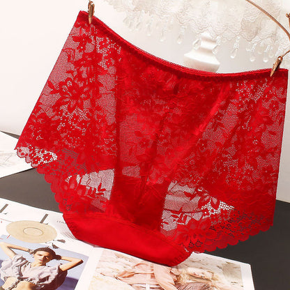 Seksikäs Plus koon pitsi pikkuhousut naisille💖Osta 2 saat 1 ilmaiseksi💖