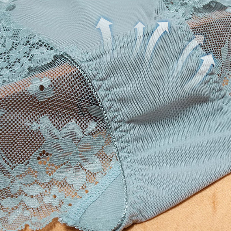 Seksikäs Plus koon pitsi pikkuhousut naisille💖Osta 2 saat 1 ilmaiseksi💖