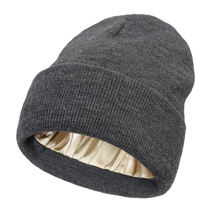 Talvi unisex pehmeä slouchy neulottu pipot