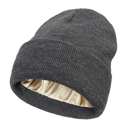 Talvi unisex pehmeä slouchy neulottu pipot