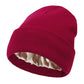 Talvi unisex pehmeä slouchy neulottu pipot