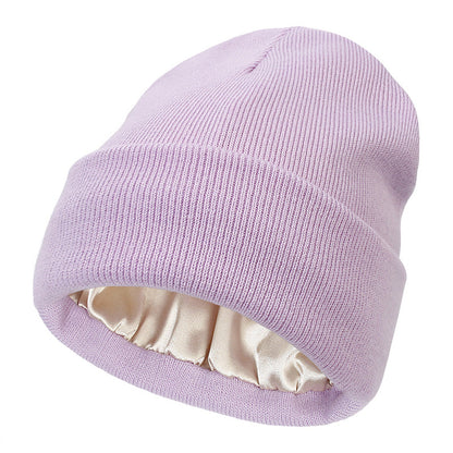 Talvi unisex pehmeä slouchy neulottu pipot
