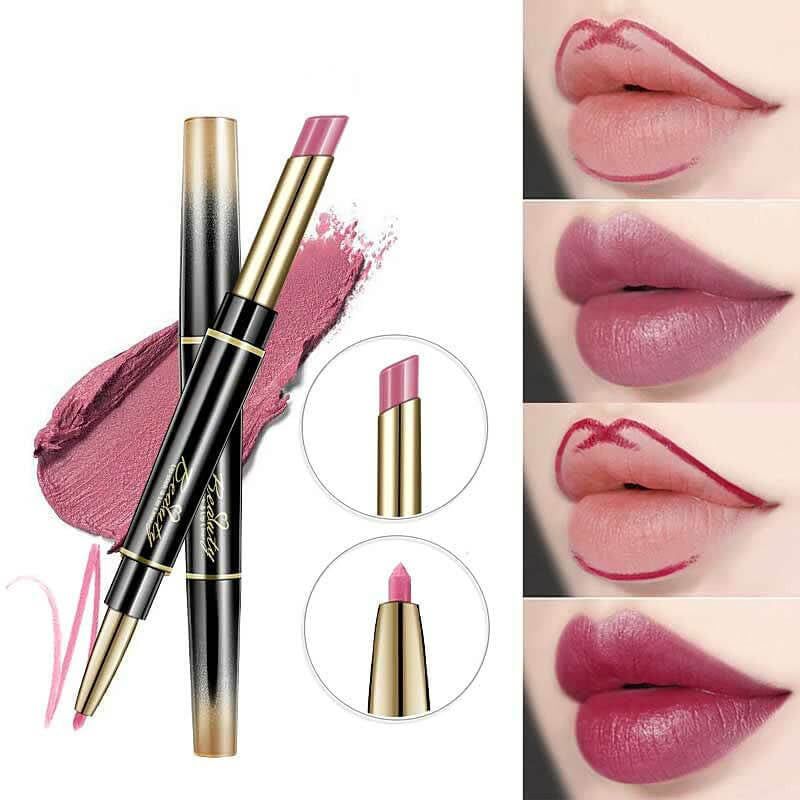 Kaksoispäällysteinen huulipuna Matte Waterproof Non-Fade Non-Sticky Lipstick huulipuna