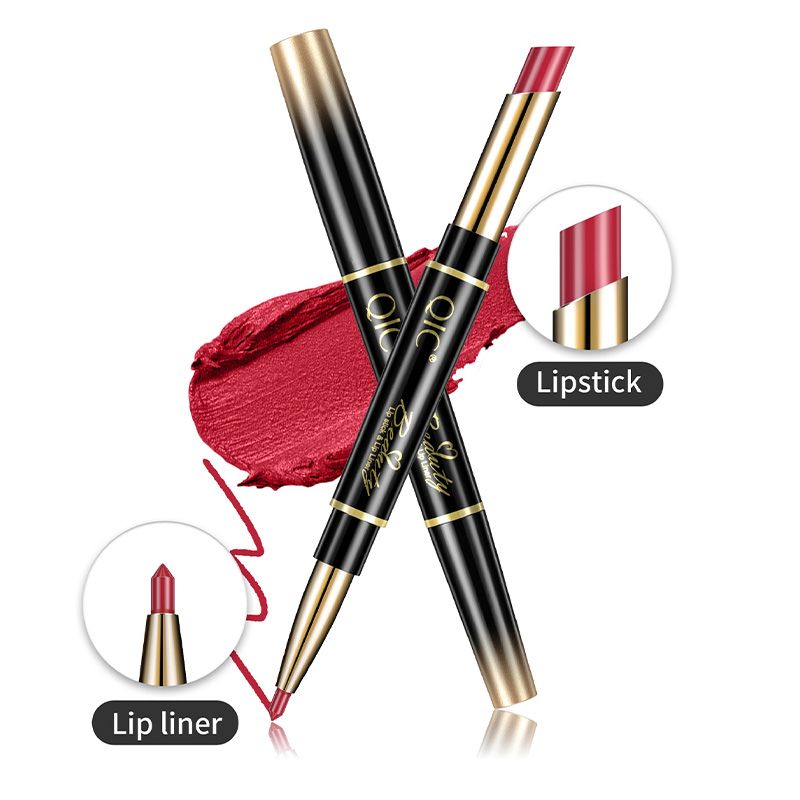 Kaksoispäällysteinen huulipuna Matte Waterproof Non-Fade Non-Sticky Lipstick huulipuna