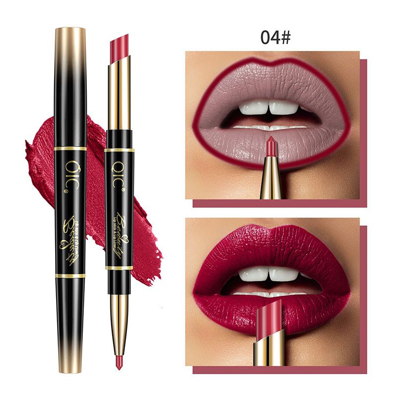Kaksoispäällysteinen huulipuna Matte Waterproof Non-Fade Non-Sticky Lipstick huulipuna
