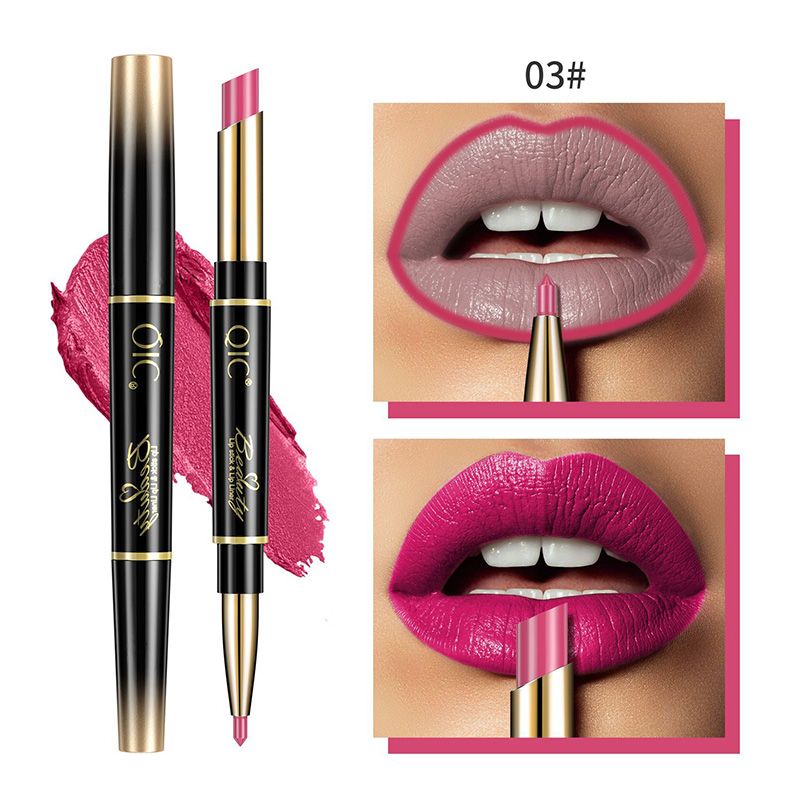 Kaksoispäällysteinen huulipuna Matte Waterproof Non-Fade Non-Sticky Lipstick huulipuna