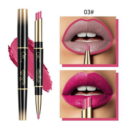 Kaksoispäällysteinen huulipuna Matte Waterproof Non-Fade Non-Sticky Lipstick huulipuna