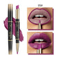 Kaksoispäällysteinen huulipuna Matte Waterproof Non-Fade Non-Sticky Lipstick huulipuna