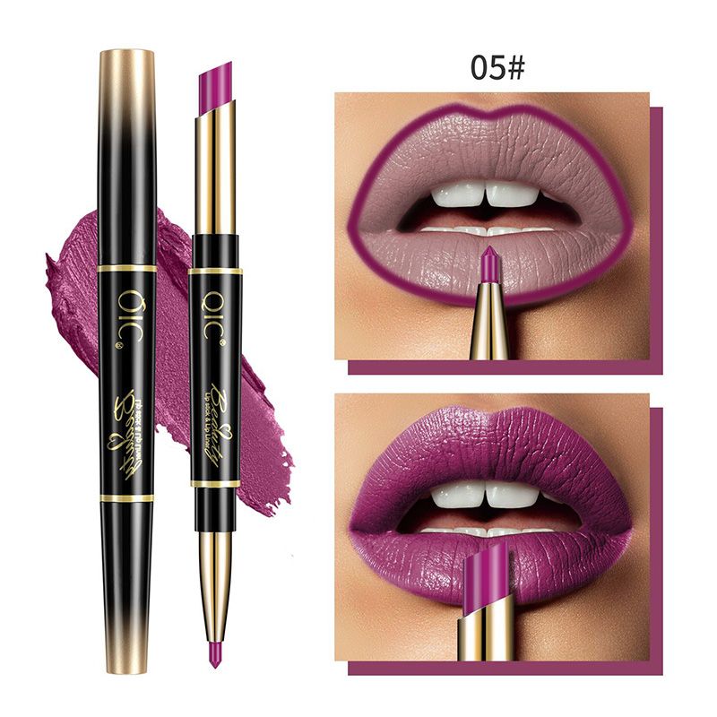Kaksoispäällysteinen huulipuna Matte Waterproof Non-Fade Non-Sticky Lipstick huulipuna