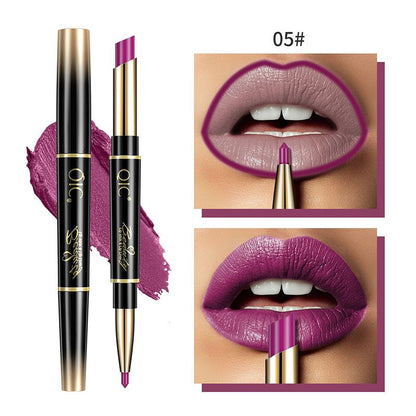 Kaksoispäällysteinen huulipuna Matte Waterproof Non-Fade Non-Sticky Lipstick huulipuna