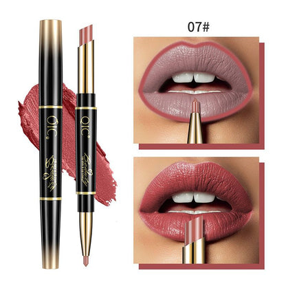 Kaksoispäällysteinen huulipuna Matte Waterproof Non-Fade Non-Sticky Lipstick huulipuna