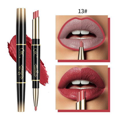 Kaksoispäällysteinen huulipuna Matte Waterproof Non-Fade Non-Sticky Lipstick huulipuna