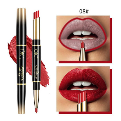 Kaksoispäällysteinen huulipuna Matte Waterproof Non-Fade Non-Sticky Lipstick huulipuna