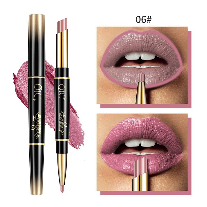 Kaksoispäällysteinen huulipuna Matte Waterproof Non-Fade Non-Sticky Lipstick huulipuna