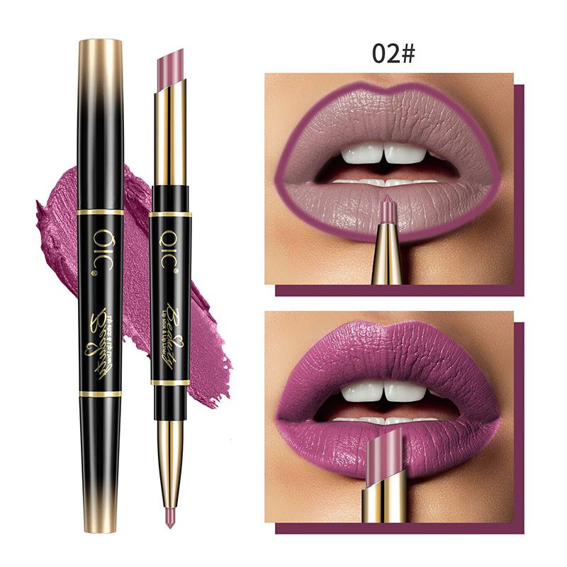 Kaksoispäällysteinen huulipuna Matte Waterproof Non-Fade Non-Sticky Lipstick huulipuna