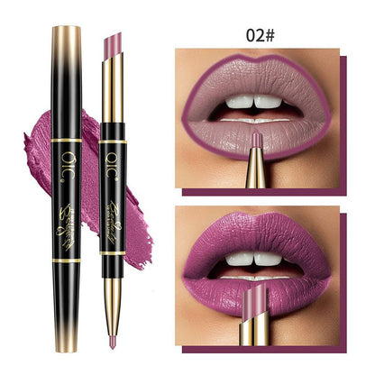 Kaksoispäällysteinen huulipuna Matte Waterproof Non-Fade Non-Sticky Lipstick huulipuna