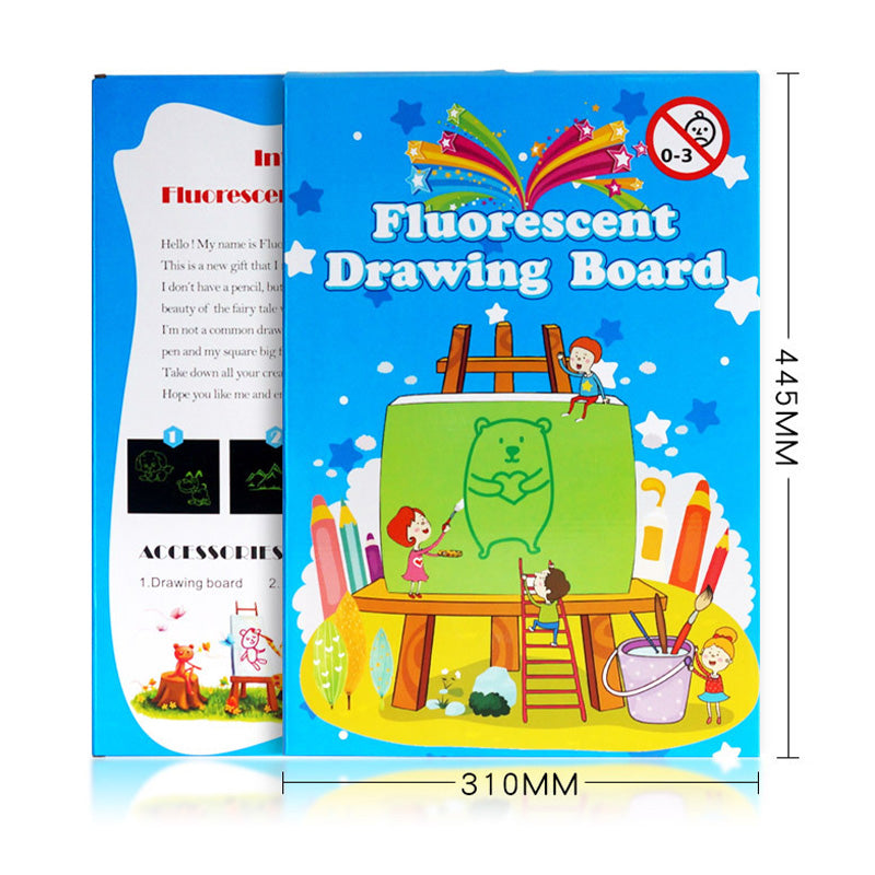 [Ihanteellinen lahja] Magic LED-valo piirustuslauta - Vapauta lasten luovuus!