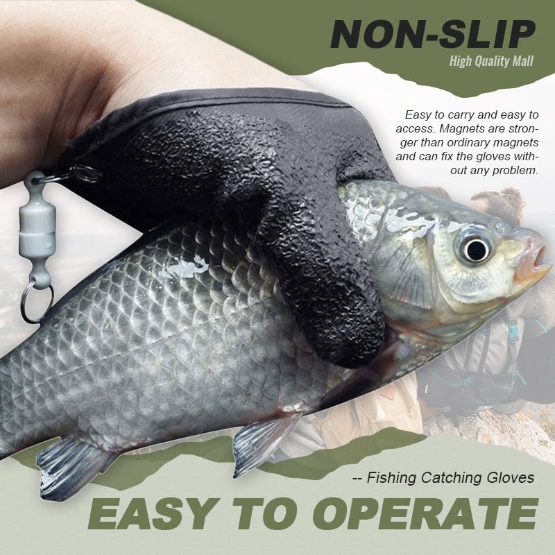 Anti-Slip kalastuskäsineet