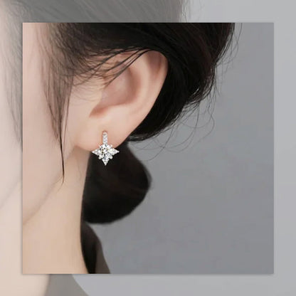 Paras lahja💎Hohtavat Oktopus-tähden nappikorvakorut