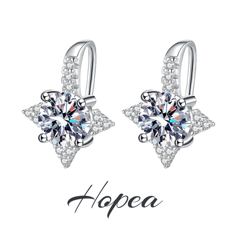 Paras lahja💎Hohtavat Oktopus-tähden nappikorvakorut