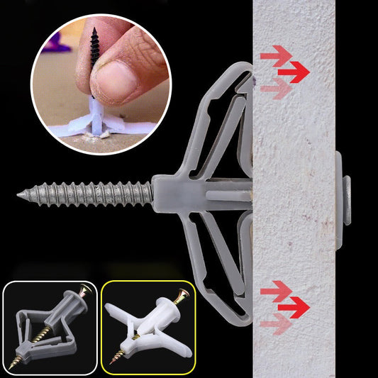 Aircraft / Butterfly Expansion Anchor Bolts Tube & Countersunk ruuvit (50kpl)