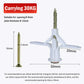 Aircraft / Butterfly Expansion Anchor Bolts Tube & Countersunk ruuvit (50kpl)