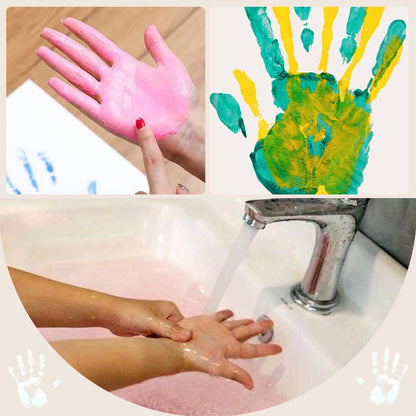 Rakkauslahja - DIY-parin Kädenjälkipakkaus Valokuvakehyksellä