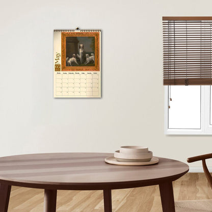 Luova Lahja * 2024 Kuvituskalenteri - Kummalliset Keskiaikaiset Koirat