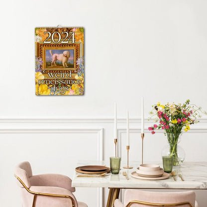 Luova Lahja * 2024 Kuvituskalenteri - Kummalliset Keskiaikaiset Koirat