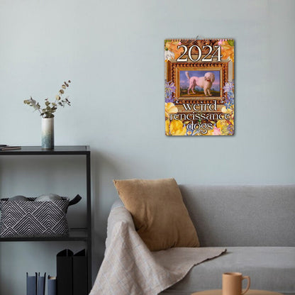 Luova Lahja * 2024 Kuvituskalenteri - Kummalliset Keskiaikaiset Koirat