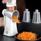 Multifunctionele keukengroente handmatige roterende hakset - met 5 messen