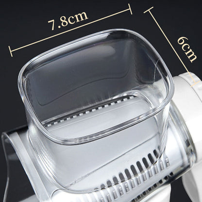 Multifunctionele keukengroente handmatige roterende hakset - met 5 messen