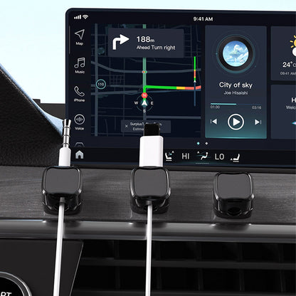 🔥Magneettinen kaapeliklipsin pidike - 12 PCS-sarja